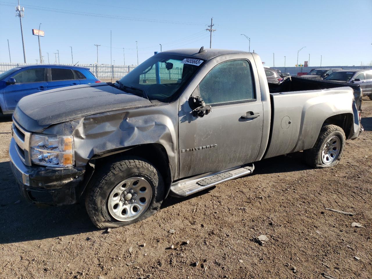 Image 1 of 2008 CHEVROLET SILVERADO K1500 2008 with VIN 1GCEK14C78Z110402