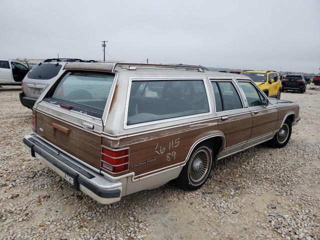 Изображение 3 1989 MERCURY MARQUIS COLONY PARK LS 1989 с VIN 2MEBM79F5KX714724
