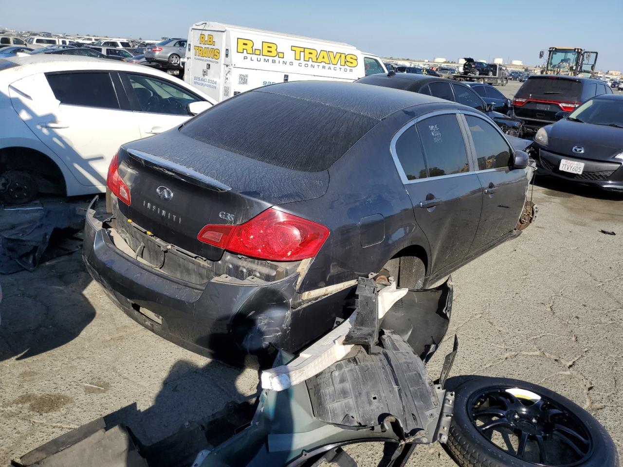 Image 3 of 2007 INFINITI G35  2007 with VIN JNKBV61E77M729962