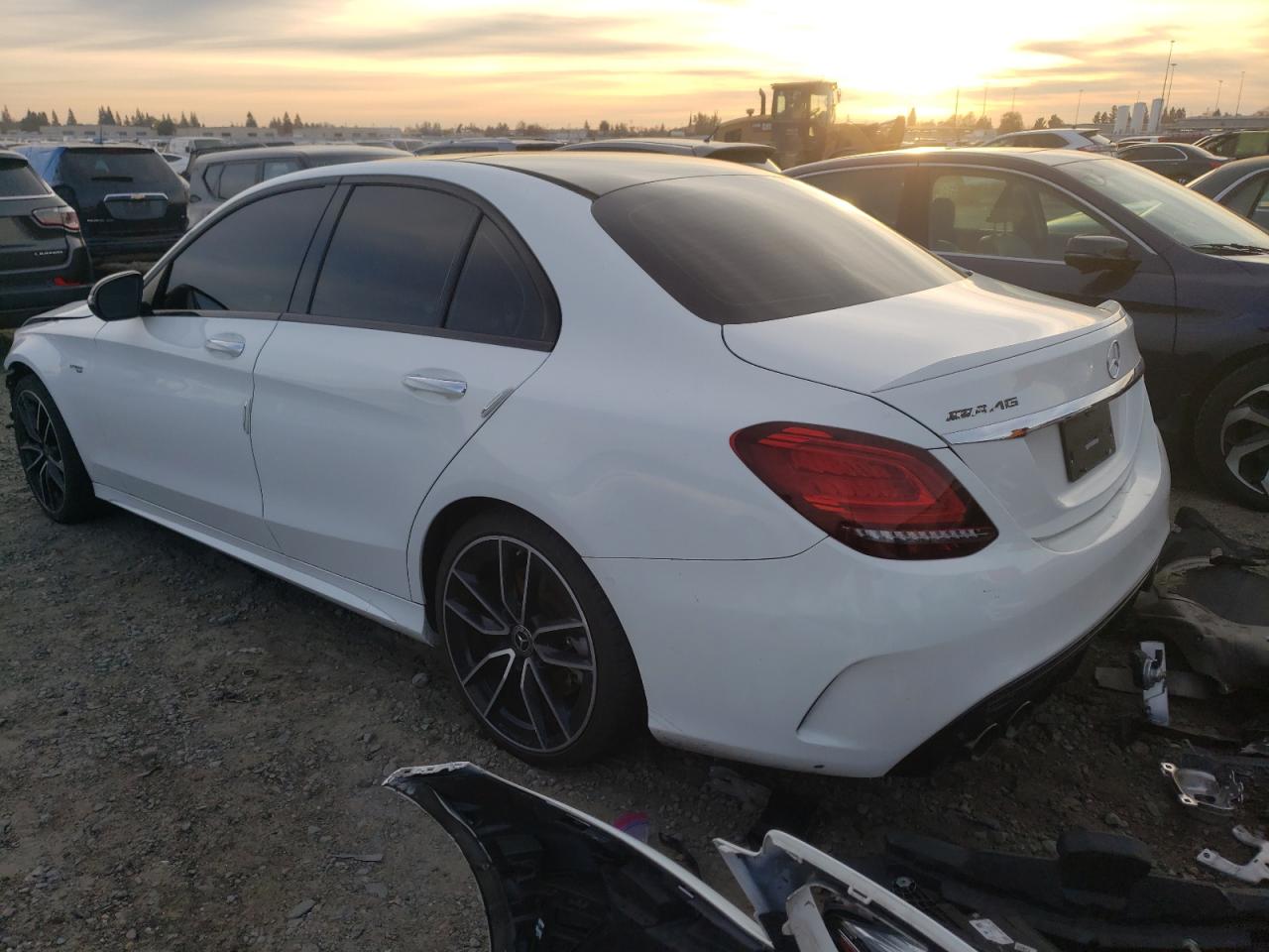 Image 2 of 2019 MERCEDES-BENZ C 43 AMG 2019 with VIN 55SWF6EB7KU295395