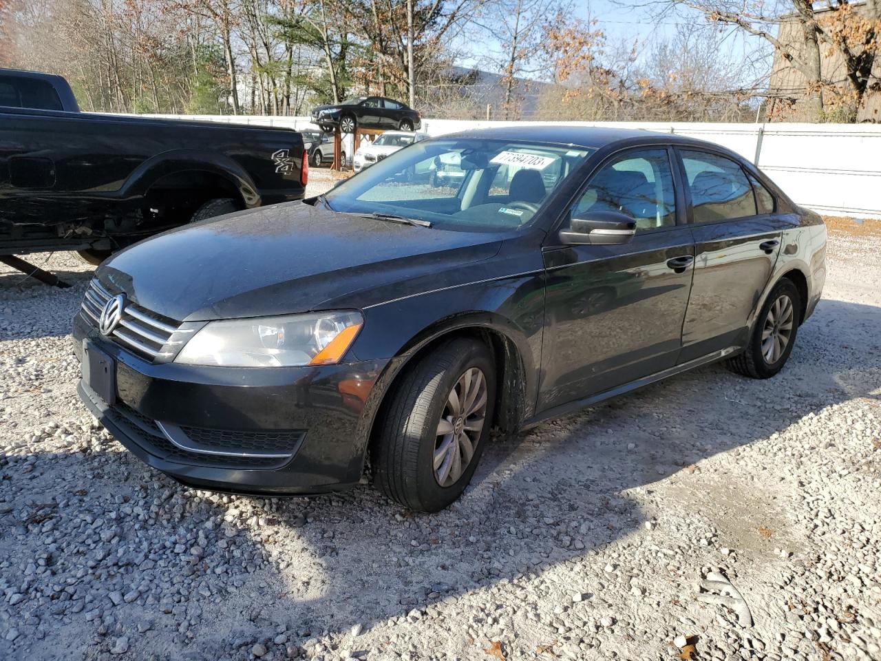 Image 1 of 2013 VOLKSWAGEN PASSAT S 2013 with VIN 1VWAP7A34DC061998