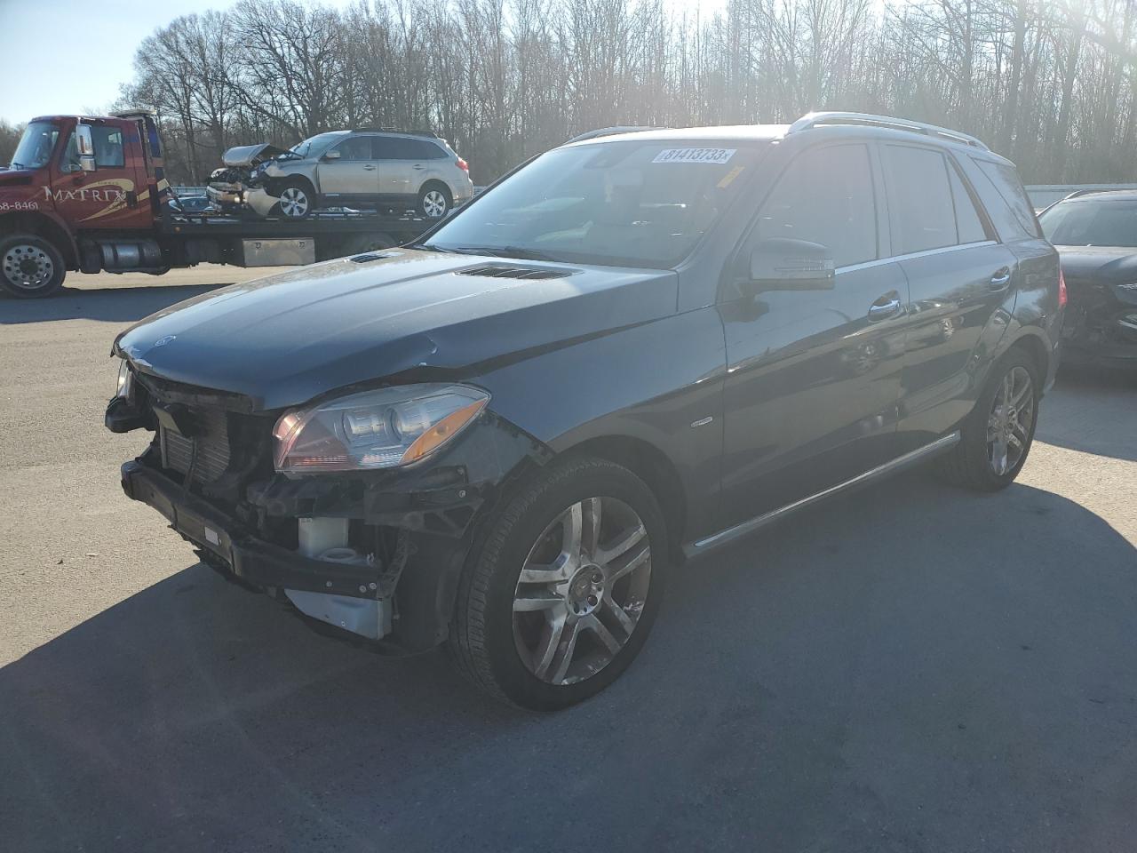Изображение 1 2012 MERCEDES-BENZ ML 350 BLUETEC 2012 с VIN 4JGDA2EB4CA000663