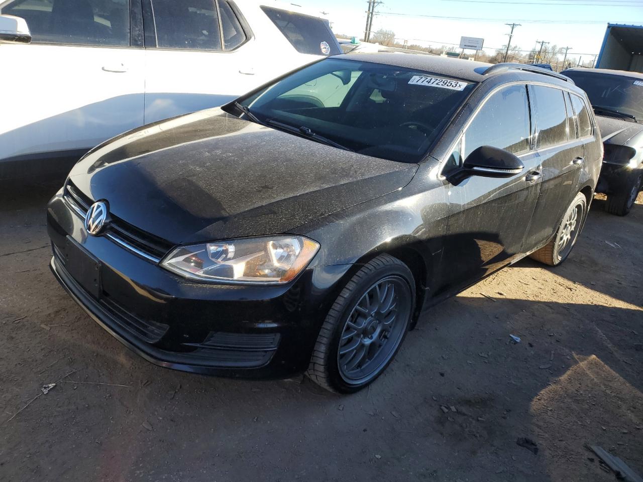 Image 1 of 2015 VOLKSWAGEN GOLF SPORTWAGEN S 2015 with VIN 3VWA17AU5FM515610