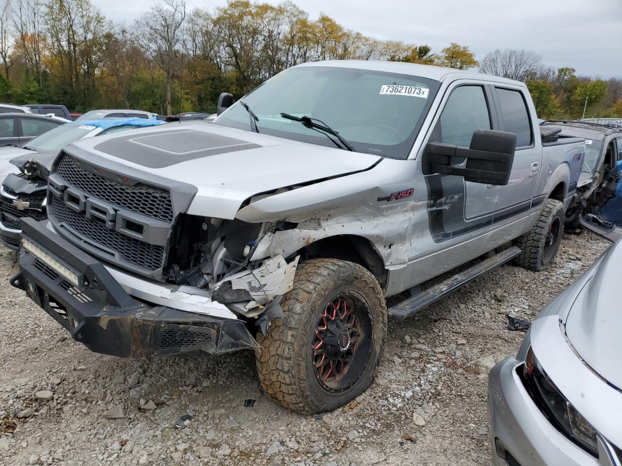 Image 1 of 2014 FORD F150 SUPERCREW 2014 with VIN 1FTFW1ET7EFD14654