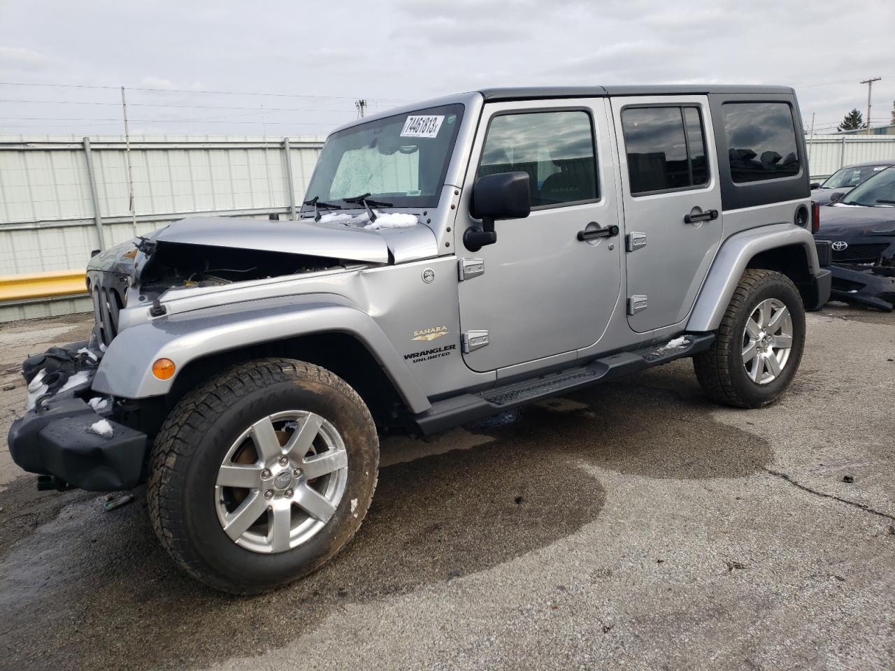 Obraz 1 z 2015 JEEP WRANGLER UNLIMITED SAHARA 2015 z VIN 1C4BJWEG7FL608555
