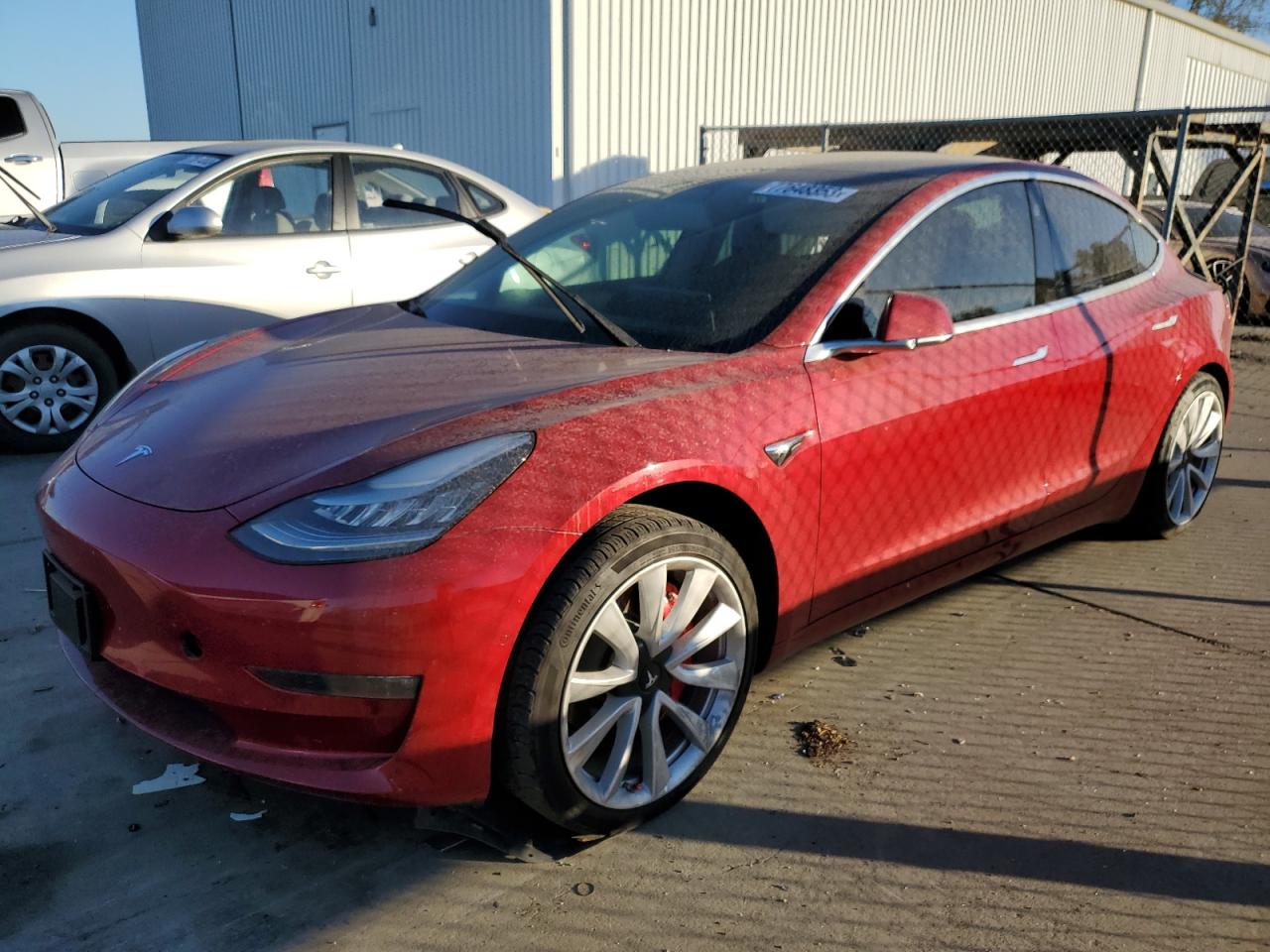 Obraz 1 z 2019 TESLA MODEL 3  2019 z VIN 5YJ3E1EB2KF389713