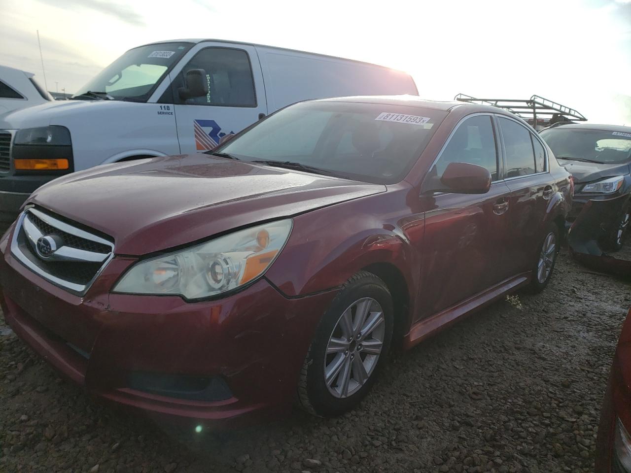 Image 1 of 2010 SUBARU LEGACY 2.5I PREMIUM 2010 with VIN 4S3BMBG60A3236909