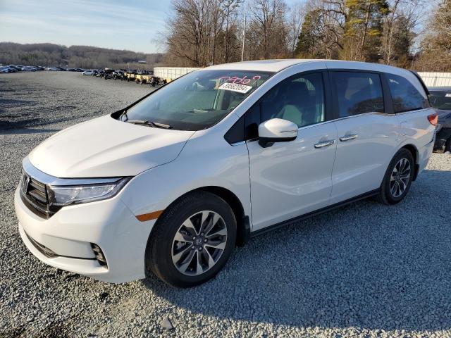 Image 1 of 2024 HONDA ODYSSEY EXL 2024 with VIN 5FNRL6H68RB007867