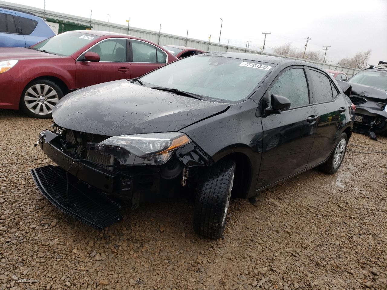 Image 1 of 2017 TOYOTA COROLLA L 2017 with VIN 2T1BURHE2HC851543