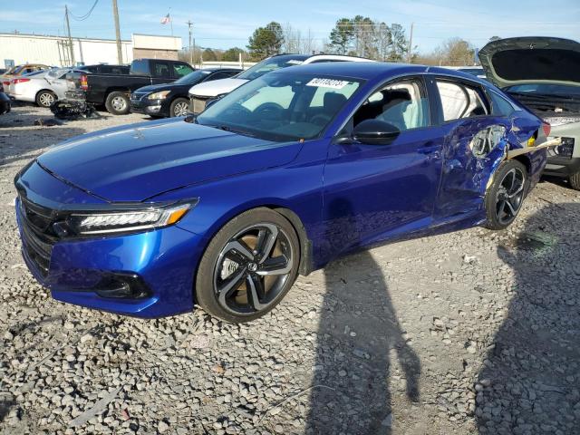 Image 1 of 2022 HONDA ACCORD SPORT SE 2022 with VIN 1HGCV1F42NA066597