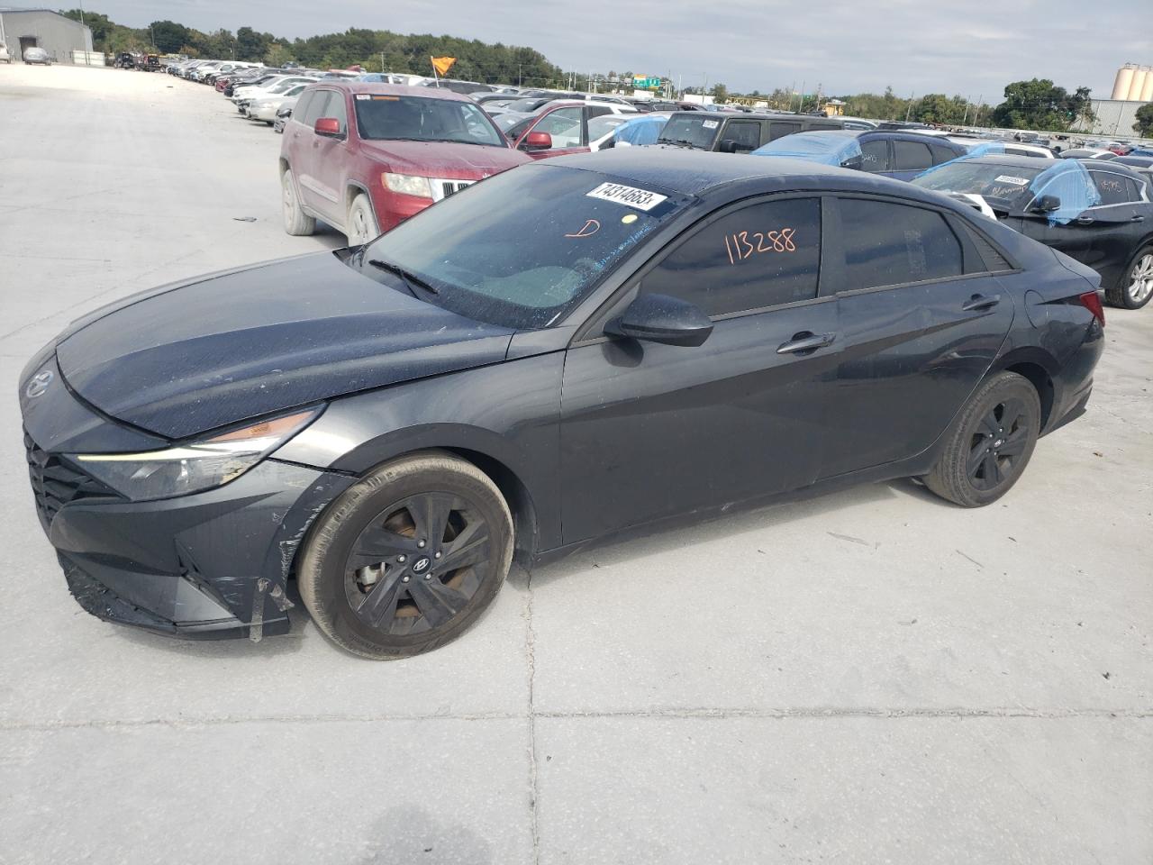 Изображение 1 2021 HYUNDAI ELANTRA SEL 2021 с VIN 5NPLS4AG0MH029307