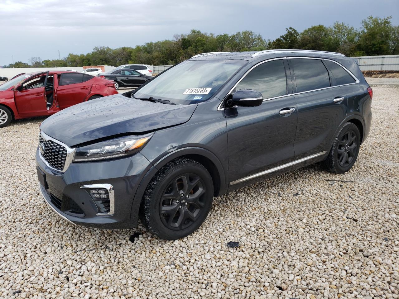 Image 1 of 2019 KIA SORENTO SX 2019 with VIN 5XYPK4A53KG609820