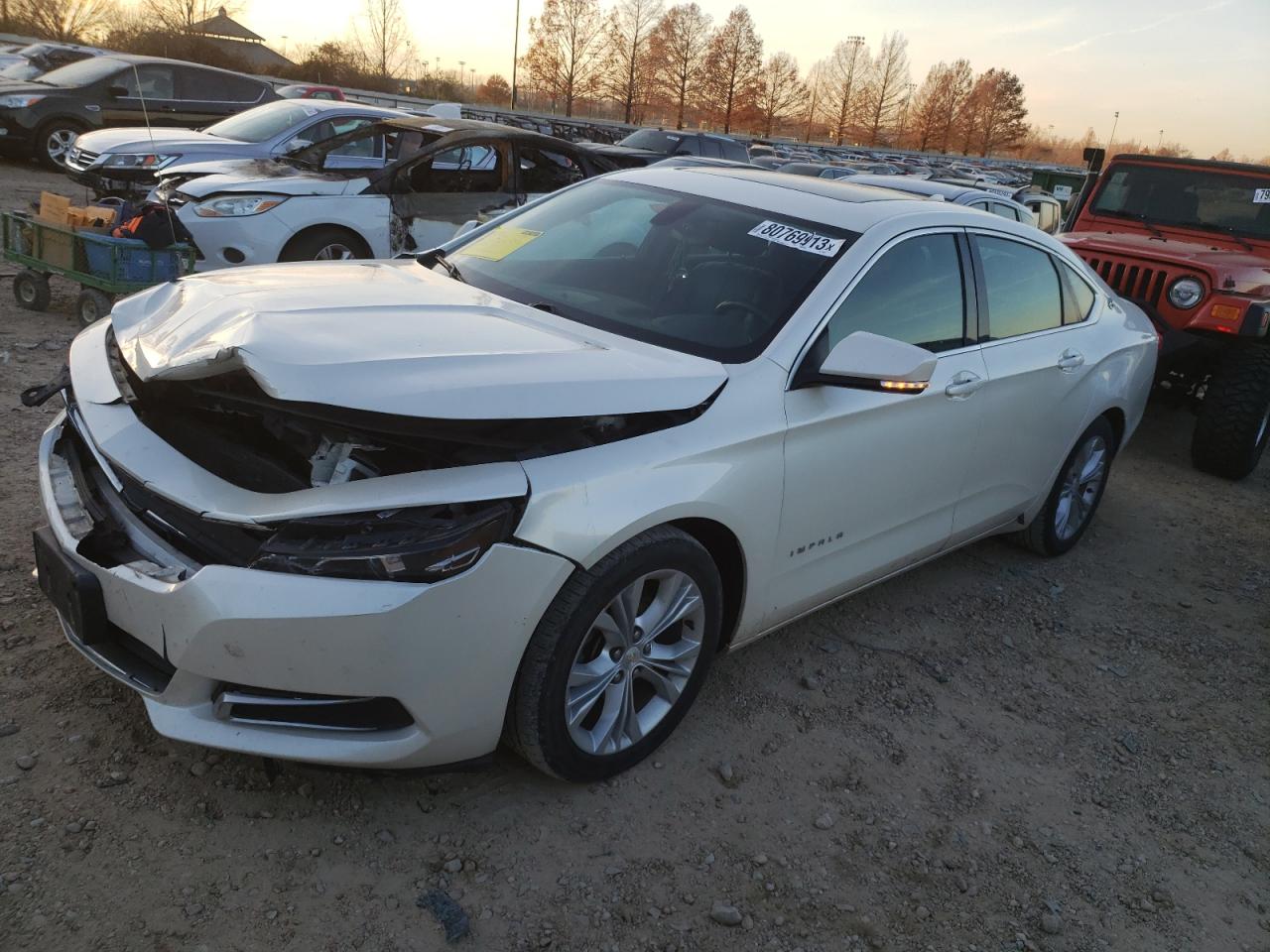 Image 1 of 2014 CHEVROLET IMPALA LT 2014 with VIN 2G1125S34E9208312