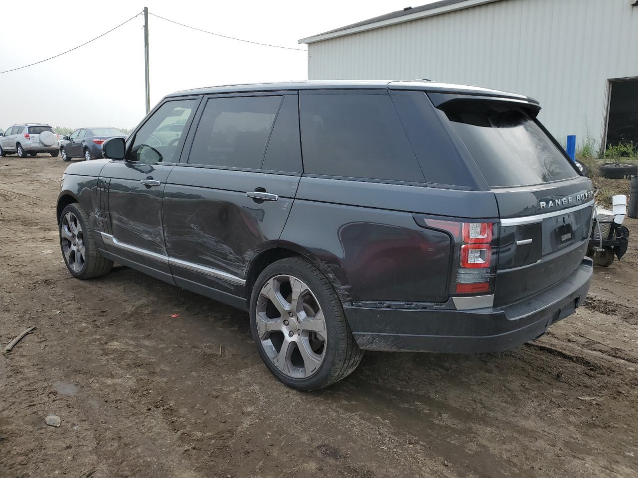 Image 2 of 2015 LAND ROVER RANGE ROVER AUTOBIOGRAPHY 2015 with VIN SALGV3TF1FA203928