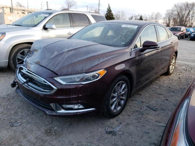 Image 1 of 2017 FORD FUSION SE 2017 with VIN 3FA6P0HD5HR405494