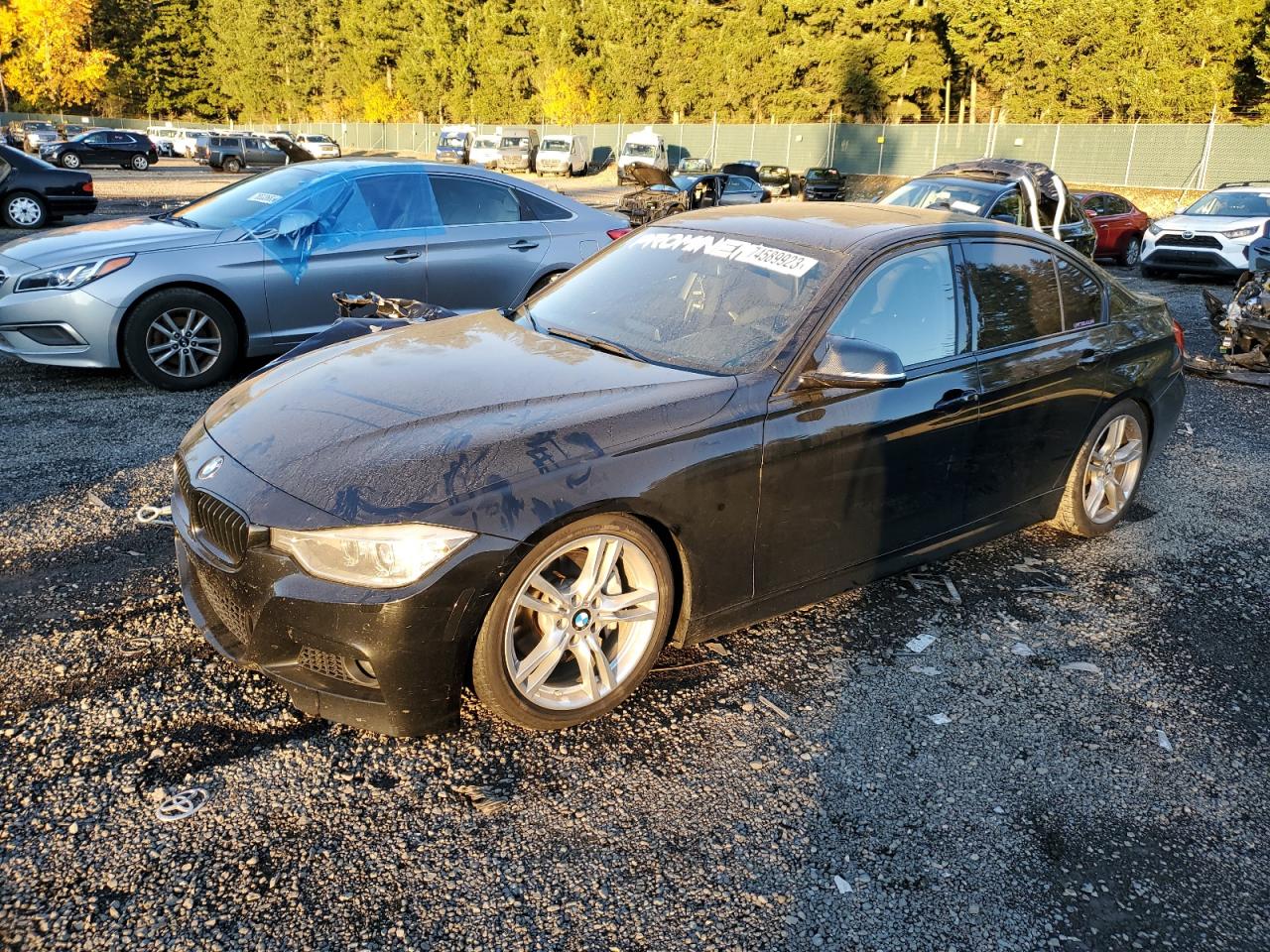 Image 1 of 2015 BMW 335 XI 2015 with VIN WBA3B9G58FNR95021