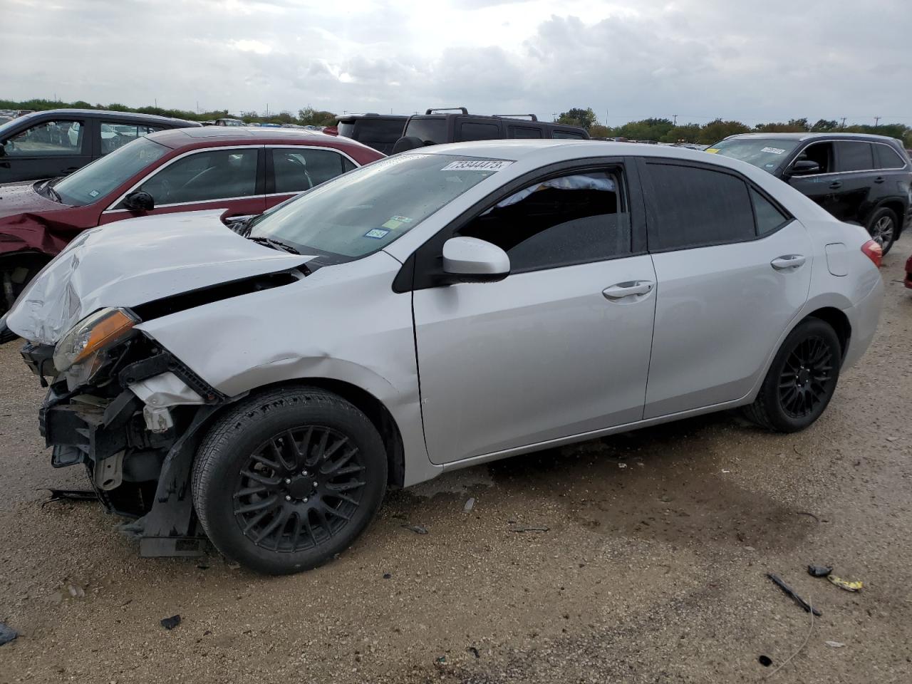 Изображение 1 2017 TOYOTA COROLLA L 2017 с VIN 5YFBURHE9HP608716