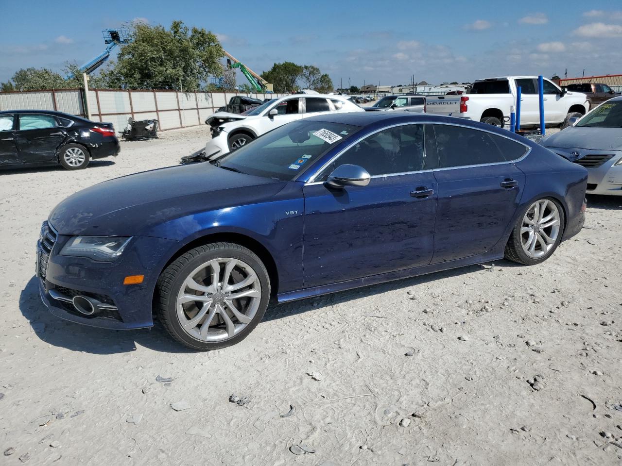 Image 1 of 2014 AUDI S7 PREMIUM 2014 with VIN WAUW2BFC4EN006957