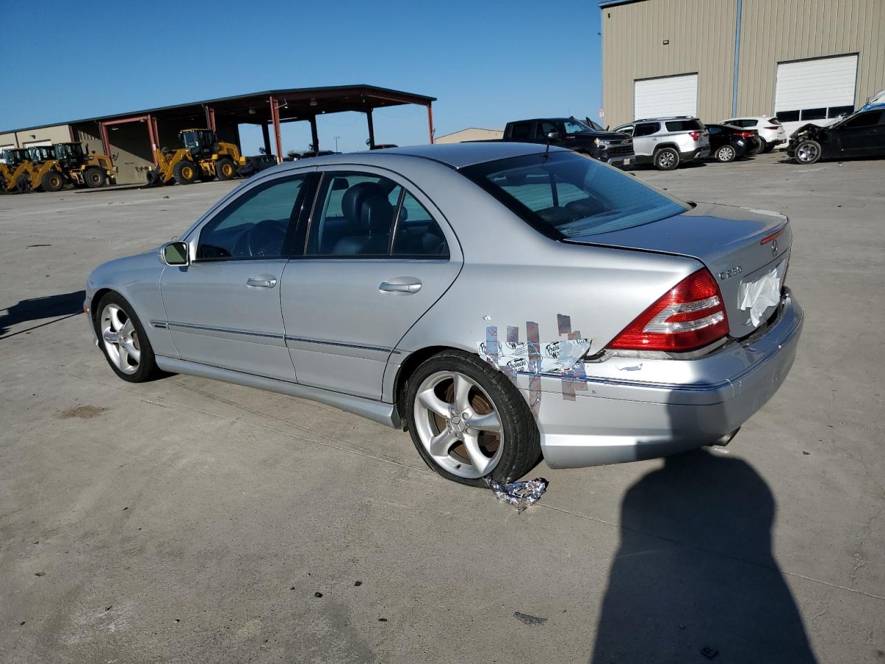 Image 2 of 2006 MERCEDES-BENZ C 230 2006 with VIN WDBRF52H56E021233