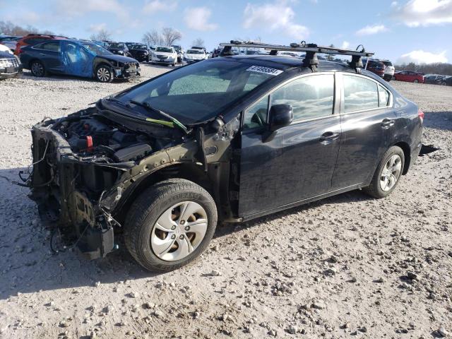 Image 1 of 2013 HONDA CIVIC LX 2013 with VIN 2HGFB2F55DH500533