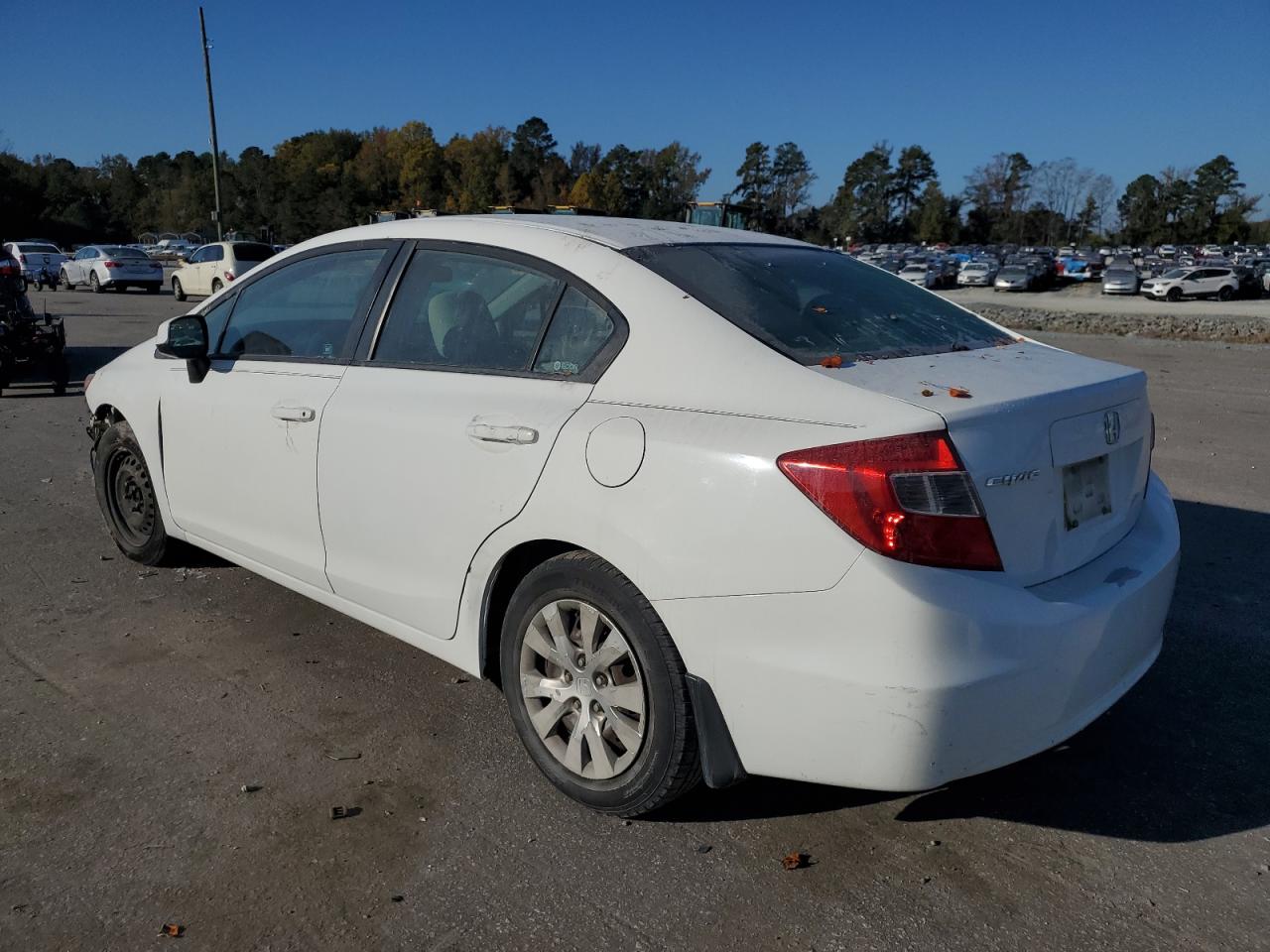 Image 2 of 2012 HONDA CIVIC LX 2012 with VIN 19XFB2F55CE102182