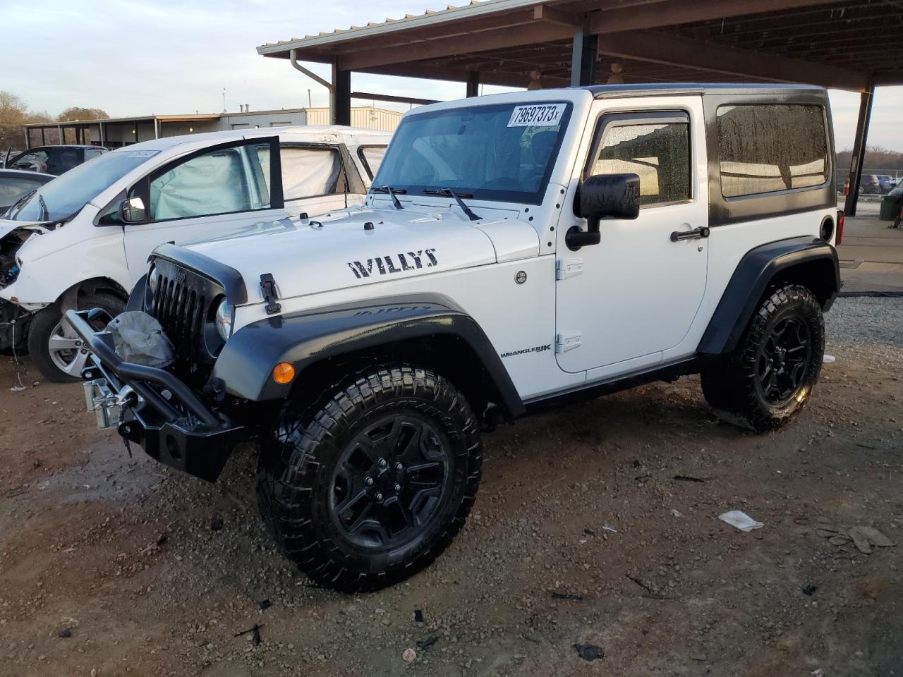 Image 1 of 2018 JEEP WRANGLER SPORT 2018 with VIN 1C4AJWAG4JL875243
