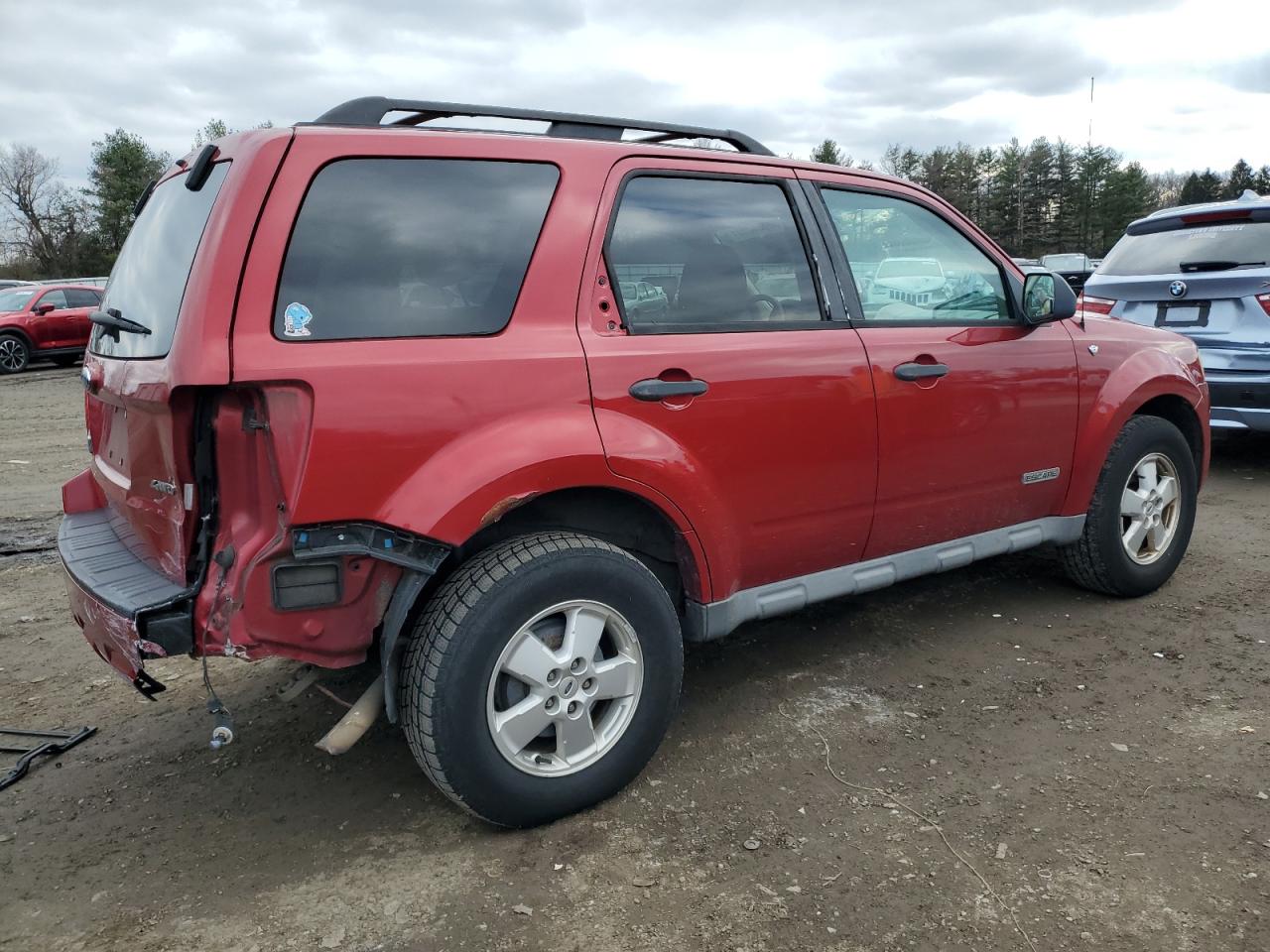 Image 3 of 2008 FORD ESCAPE XLT 2008 with VIN 1FMCU93128KA06596