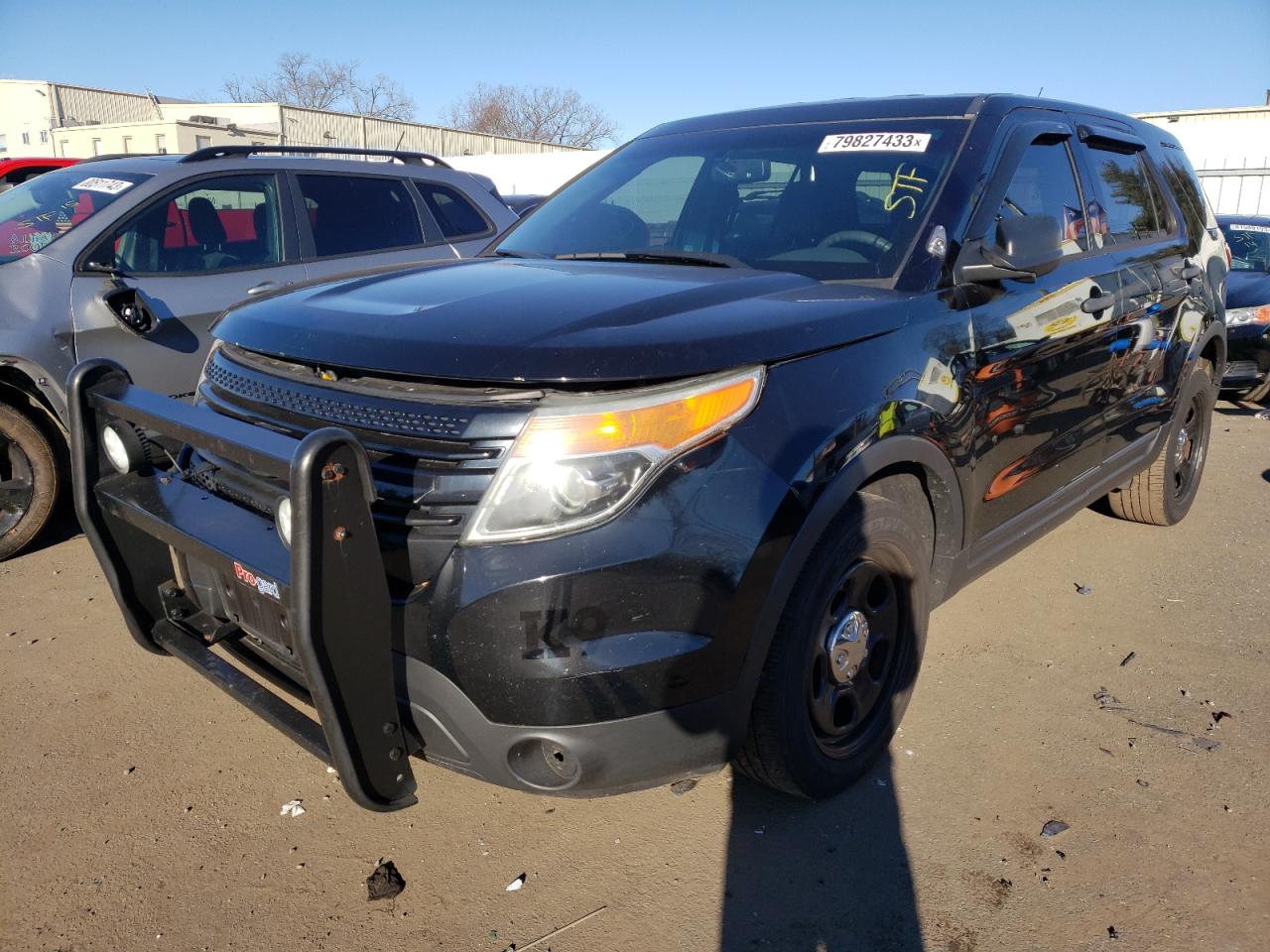 Obraz 1 z 2014 FORD EXPLORER POLICE INTERCEPTOR 2014 z VIN 1FM5K8AR6EGC26310