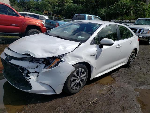Image 1 of 2021 TOYOTA COROLLA LE 2021 with VIN JTDEAMDE1MJ009161