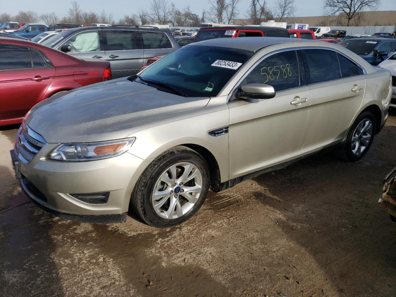 Image 1 of 2010 FORD TAURUS SEL 2010 with VIN 1FAHP2EW8AG116858