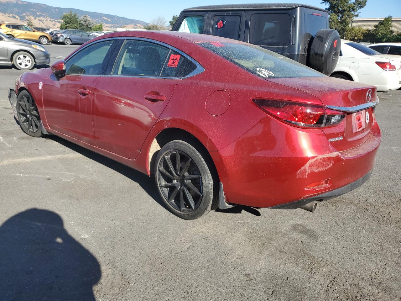 Изображение 2 2016 MAZDA 6 TOURING 2016 с VIN JM1GJ1V5XG1463953