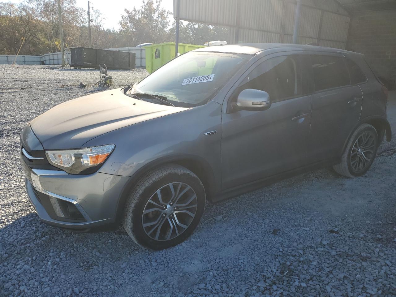 Image 1 of 2018 MITSUBISHI OUTLANDER SPORT ES 2018 with VIN JA4AP3AW2JU012580