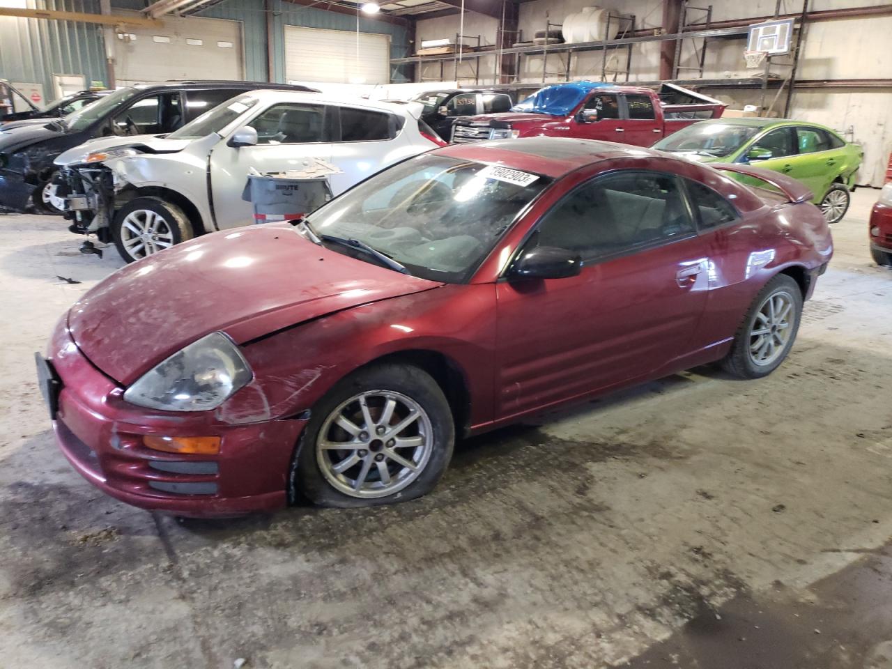Image 1 of 2001 MITSUBISHI ECLIPSE GS 2001 with VIN 4A3AC44G31E043727