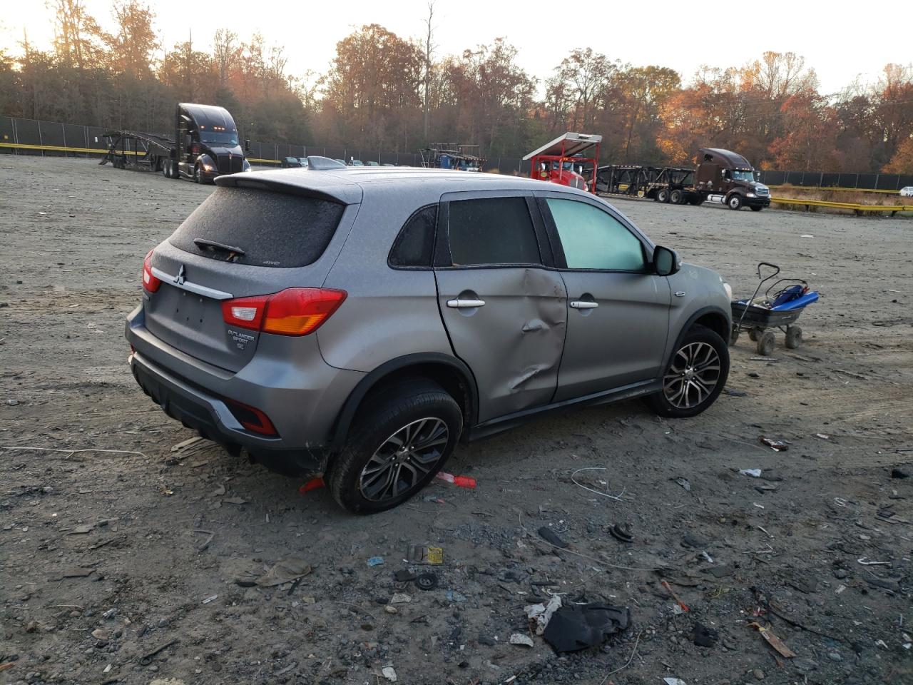 Image 3 of 2018 MITSUBISHI OUTLANDER SPORT ES 2018 with VIN JA4AR3AW3JU001159