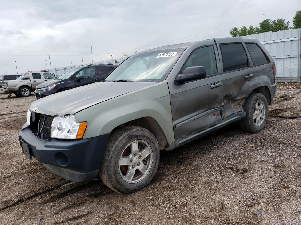 Image 1 of 2007 JEEP GRAND CHEROKEE LAREDO 2007 with VIN 1J8GR48K27C646627