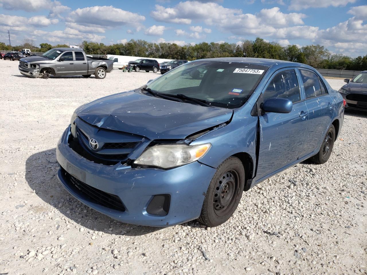 Image 1 of 2013 TOYOTA COROLLA BASE 2013 with VIN 5YFBU4EE5DP214048