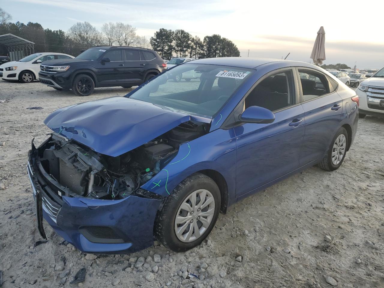 Image 1 of 2020 HYUNDAI ACCENT SE 2020 with VIN 3KPC24A67LE125333