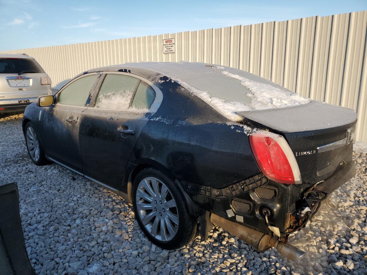 Изображение 2 2012 LINCOLN MKS  2012 с VIN 1LNHL9ER1CG806927