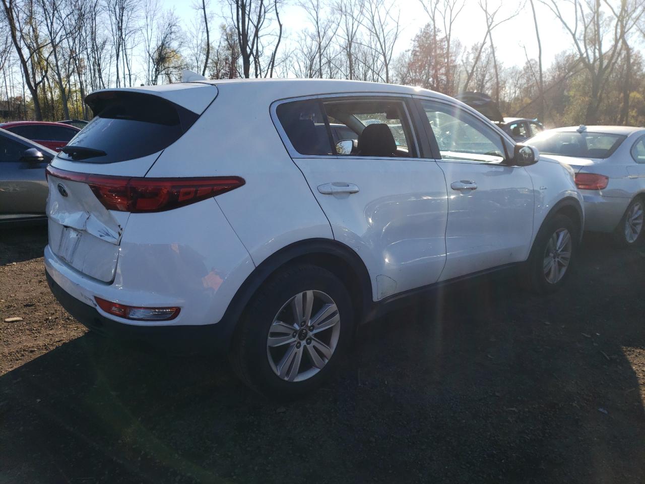 Image 3 of 2017 KIA SPORTAGE LX 2017 with VIN KNDPMCAC3H7116728