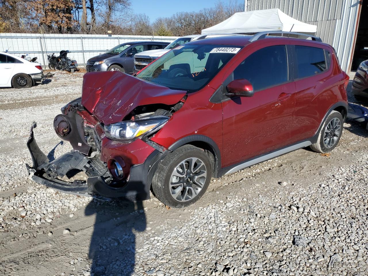 Image 1 of 2022 CHEVROLET SPARK ACTIV 2022 with VIN KL8CH6SAXNC012282