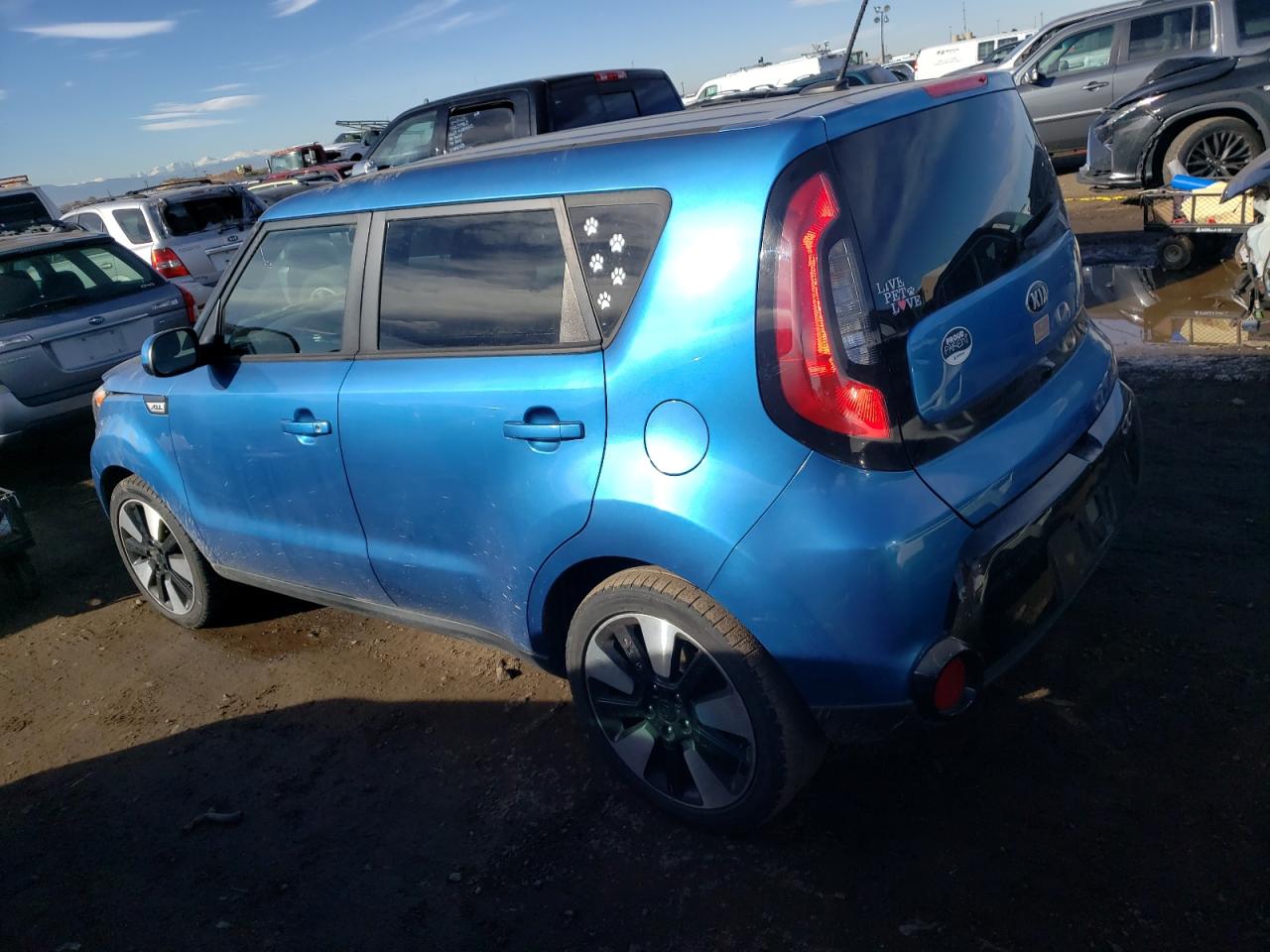 Image 2 of 2016 KIA SOUL + 2016 with VIN KNDJP3A52G7300670
