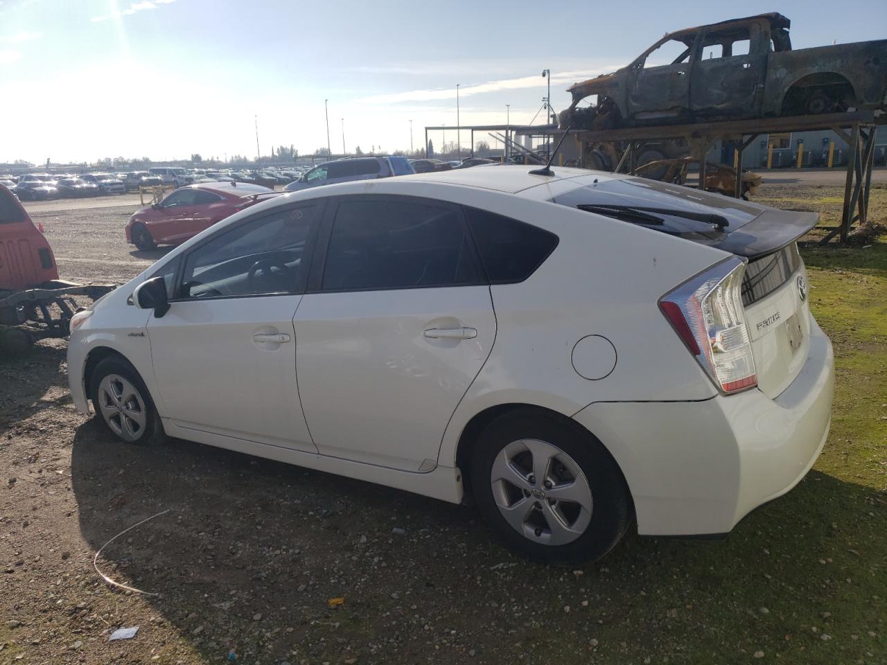 Image 2 of 2011 TOYOTA PRIUS  2011 with VIN JTDKN3DU2B5342158
