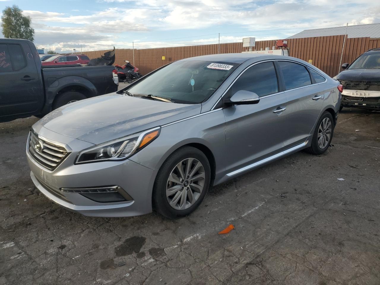 Image 1 of 2015 HYUNDAI SONATA SPORT 2015 with VIN 5NPE34AF4FH081684
