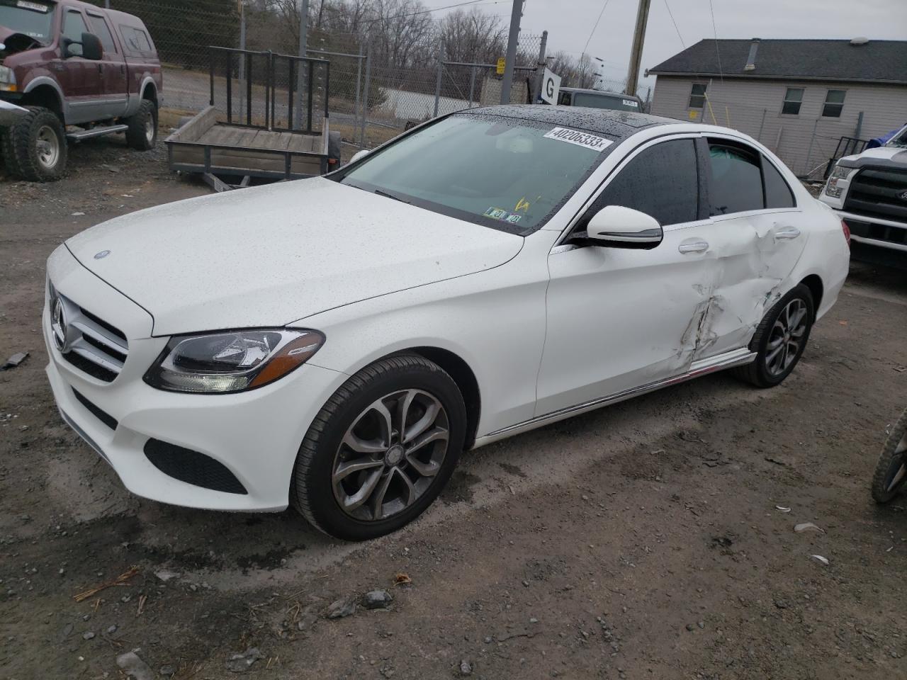 Изображение 1 2016 MERCEDES-BENZ C 300 4MATIC 2016 с VIN 55SWF4KB2GU107897