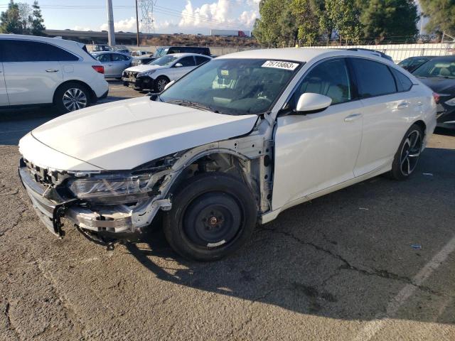 Image 1 of 2019 HONDA ACCORD SPORT 2019 with VIN 1HGCV1F35KA057198