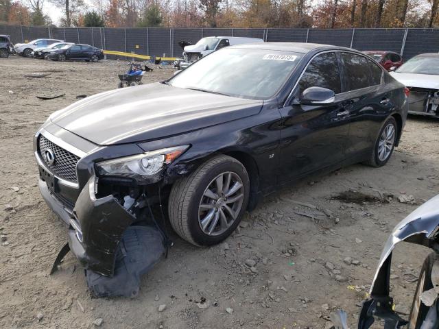 Image 1 of 2015 INFINITI Q50 BASE 2015 with VIN JN1BV7ARXFM408557