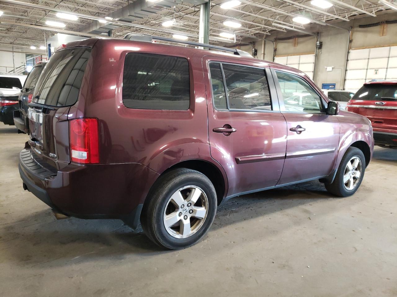 Изображение 3 2009 HONDA PILOT EXL 2009 с VIN 5FNYF48539B030648