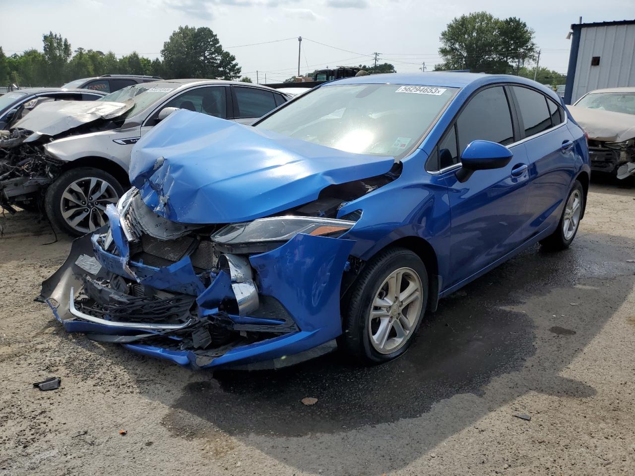 Изображение 1 2018 CHEVROLET CRUZE LT 2018 с VIN 3G1BE6SM9JS654401