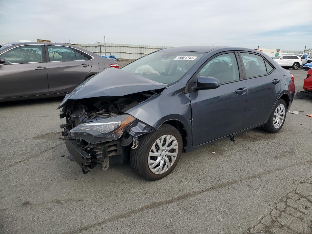 Image 1 of 2017 TOYOTA COROLLA L 2017 with VIN 5YFBURHE4HP700705