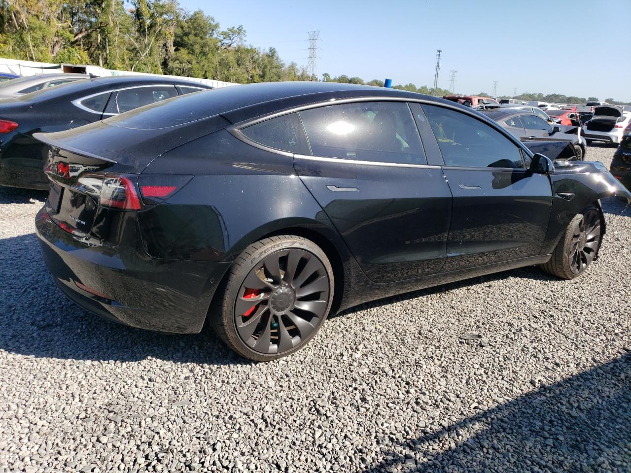 Obraz 3 z 2022 TESLA MODEL 3  2022 z VIN 5YJ3E1EC1NF165748